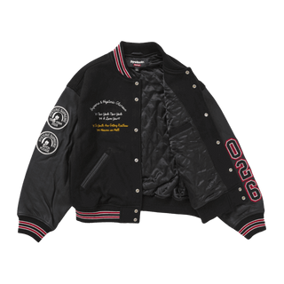 Supreme Hysteric Glamour Varsity Jacket Black