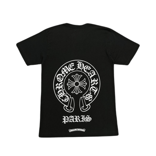 Chrome Hearts Paris Exclusive Horseshoe Logo T-Shirt