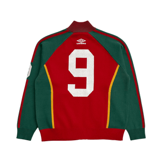Supreme Umbro Zip Up Sweater Red