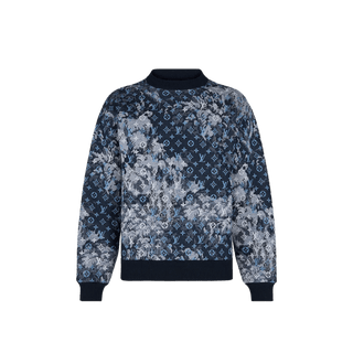 Louis Vuitton Tapestry Monogram Sweatshirt Indigo