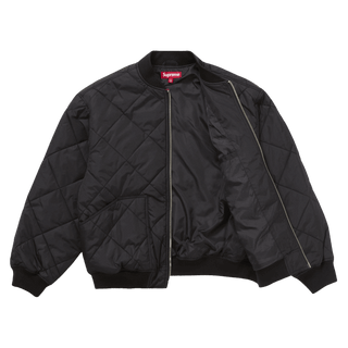Supreme AOI Quilted Work Jacket Black