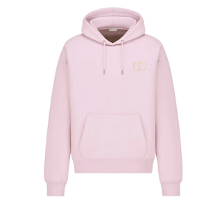 Dior CD Icon Hooded Sweatshirt Pink/Cream