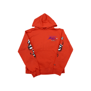 Chrome Hearts Matty Boy Sadistic Lipstick Hoodie Red