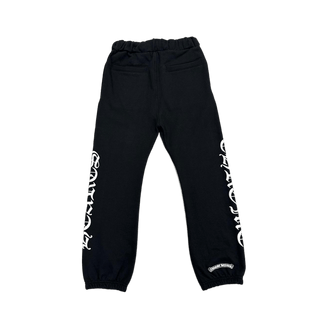 Chrome Hearts All Over Monogram Horseshoe Logo Sweatpants Black