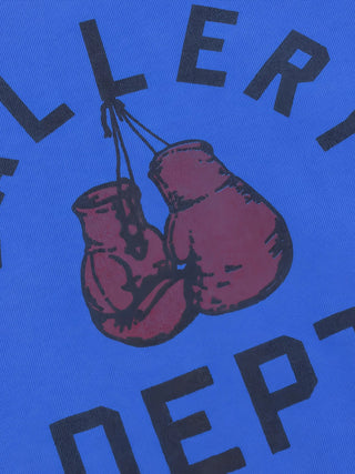 Gallery Dept Boxing Merch Hoodie in Blue