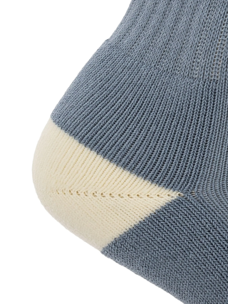 Amiri MA Stripe Socks in Dusty Blue