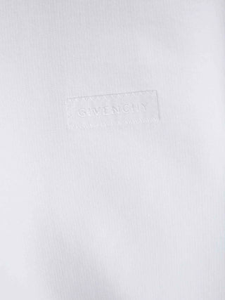 Givenchy Logo Patch Sweatshirt in White