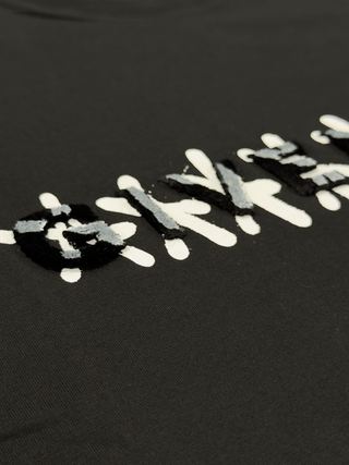 Givenchy Tag Effect Slim Fit T-Shirt in Black