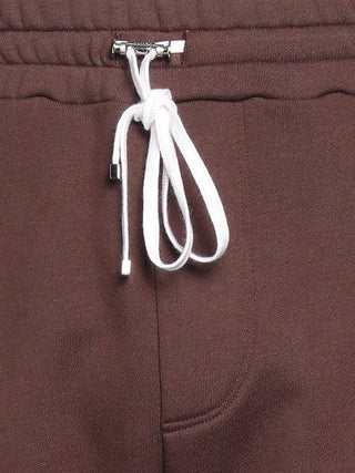 Amiri MA Bar Logo Printed Joggers in Brown