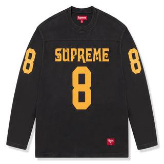 Supreme Affiliated L/S Black Football Top