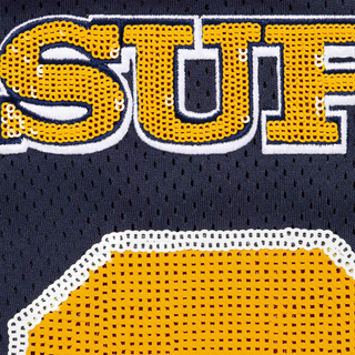 Supreme Sequin Navy Football Jersey (FW25)