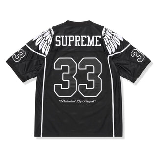 Supreme Wings Black Football Jersey
