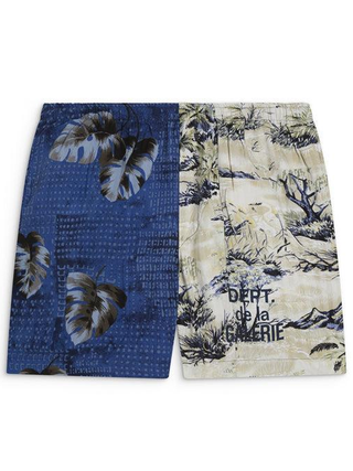 Gallery Dept Zuma Vacation Shorts in Blue/White