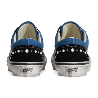 Vans Pearlised Navy Black Old Skool 36LX