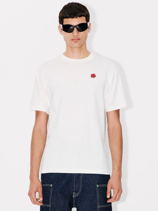 Kenzo Boke Flower Patch T-Shirt in White
